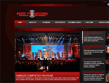 Tablet Screenshot of event-productions.com